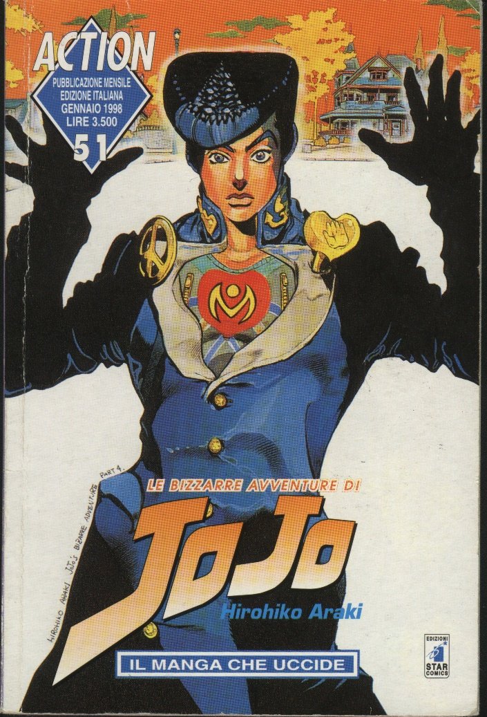 Otaku Gallery  / Anime e Manga / JoJo / Cover Manga / Cover Italy / cop051.jpg